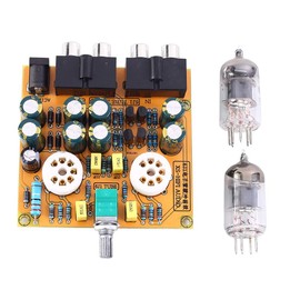 6J1 Tube Preamp, AC 12V 6J1 Electronic Tube Preamp Amplifier Module, Class A HiFi Voice Control