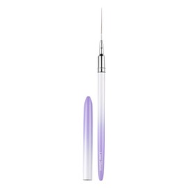 Purple 25mm Nail Art Pen Painting Exquisite DIY Nail Art Brushes Liner Brush Tools