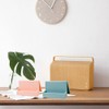 Adipn 3 Pcs Business Card Holder Plastic Name Card Case