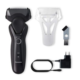 Panasonic Series 500 ES-RT37 Wet and Dry Men's Razor with 3 Blades for Fast and Precise Cut, Black