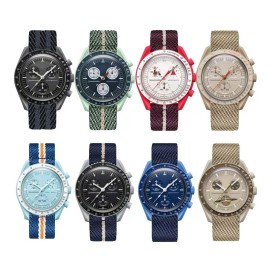 Estuchelandia Correa Extensible Para Reloj Omega X Swatch Moonswatch Strap