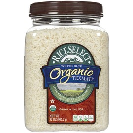 RiceSelect Organic Texmati White Rice, 32 Ounce (1 Count)