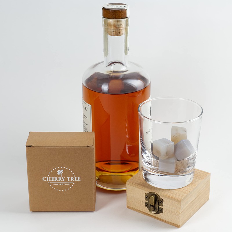 Cherry Tree Collection | Whisky Stones | Crystal Water Infusion