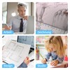 Ruler 30 cm, Pack of 12 Transparent Rulers for School
