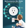 Remote Control Outlet, ELECTOP 15A/1500W Wireless Outlet Power Switch, No
