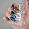 Blue Obsi Handmade Nail Tips - Long Square / 블루