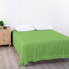 BEDSUM Microfiber Flat Bed Sheet Only, Luxury 1800 Thread Count