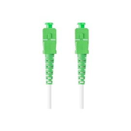 LANBERG Mono SC/APC-SC/APC SIMPLEX G657B3 LSZH 10 m White