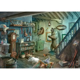 Ravensburger (ラベンスバーガー) Jigsaw Puzzle Escape Puzzle Forbidden Basement 759 Pieces Finished Size: 26.8x18.9 inches 17252 8 [Puzzle, Gift (Birthday/Christmas)]