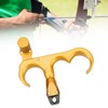 3 Finger Hand Held Bow Release Aluminum Alloy Thumb Release
