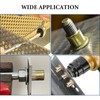 Vifmy SAE Rivet Nut Assortment Kit(240Pcs),#6-32#8-32#10-24 1/4"-20 5/16"-18 3/8"-16 UNC