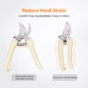 Garden Scissors for Plant, Tip Pruning Shears for Cutting Flowers,