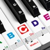 Piano Keyboard Stickers for Beginners Removable Piano Stickers for Keys