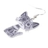DUOWEI Acrylic Cat Earrings CAT Dangle Jewelry for Women Gifts