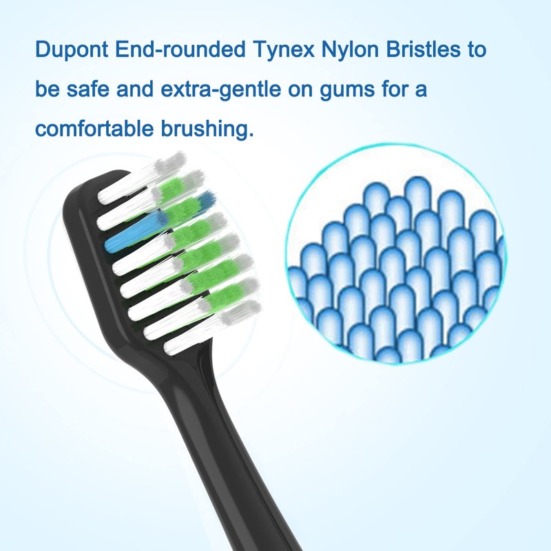 Replacement Toothbrush Heads for Waterpik Complete Care 9.0 & 5.0(8-pcs)