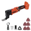 VEVOR Cordless Oscillating Tool, 20V Multitool Oscillating Tool with 6