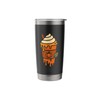 Pumpkin Spice Latte Ice Cream Drip Stainless Steel Insulated Tumbler