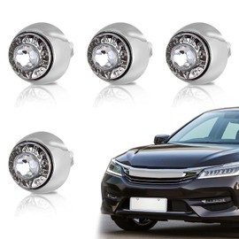 License Plate Bolts (Set of 4) for Cars, License Plate Cap, Bolts, License Plate Decoration, Stylish, For Motorcycles