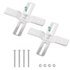 Teemyaa Light Fixture Mounting Brackets, 180° Adjustable Universal Light Crossbar