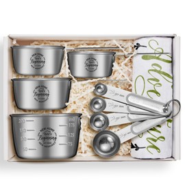 House Warming Gifts New Home,Housewarming Gifts New Home Gift Ideas,Best Housewarming Gifts 2025,Measuring Cups and Spoons Set Housewarming Gifts for Women,Couple,New Homeowner,Coworker,Friend