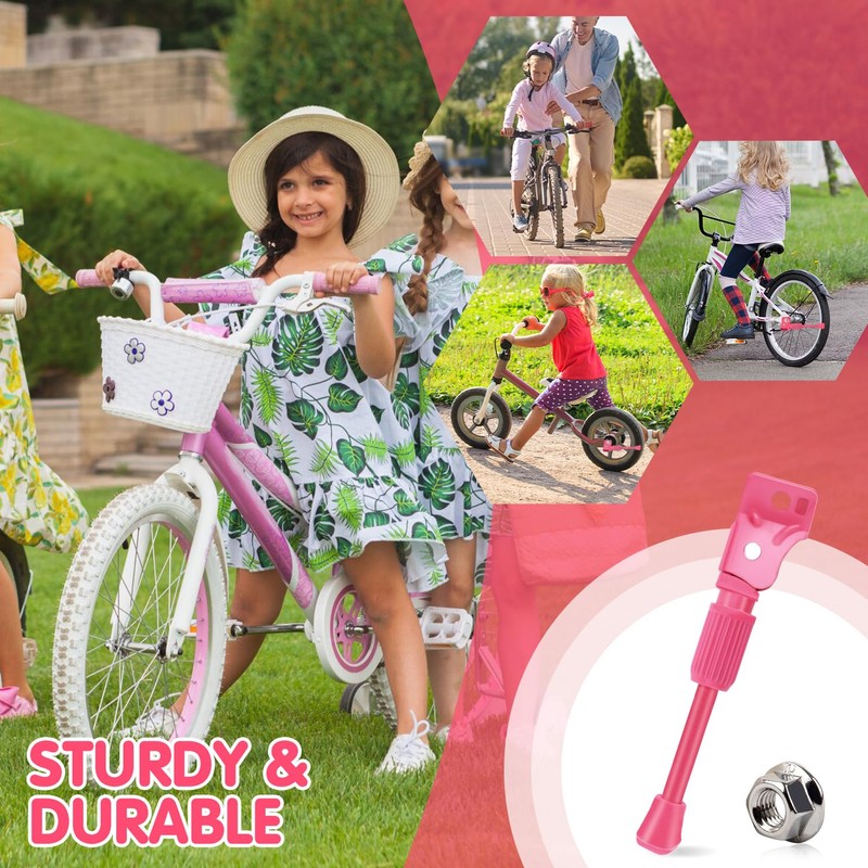 LEICHTEN Kickstand for Kids Bike, Kids Bike Kickstand for 12