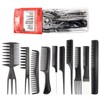 Mesh Comb, Treatment Comb, Set of 10, Pomade Comb, Rough,