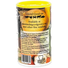 Dat Good Good Cajun Seasoning, No MSG, Made in Louisiana, 8oz