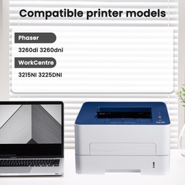 Phaser 3260 Drum Cartridge 3052 Replacement for Xerox 101R00474 3215 Drum Unit (No Toner) Work with Phaser 3260 3052 WorkCentre 3215 3225 Series Printer (12,000 Pages, 1-Pack)