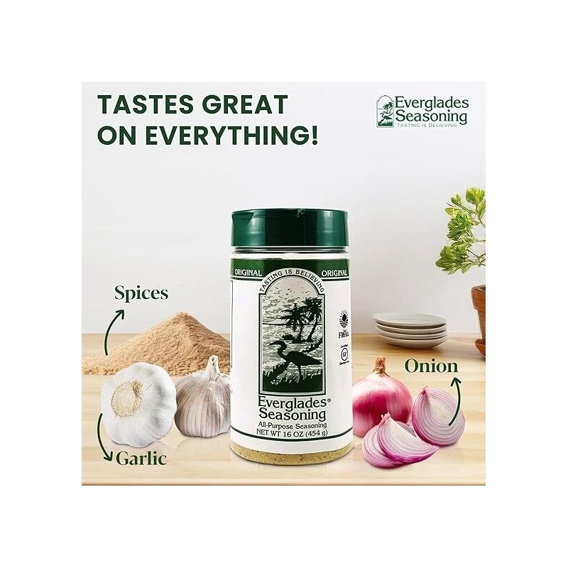 N/A Everglades All Purpose Seasoning Original 16 Ounce Use on