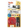 Korky 830MP QuietFILL Platinum Toilet Fill Valve and Premium Large