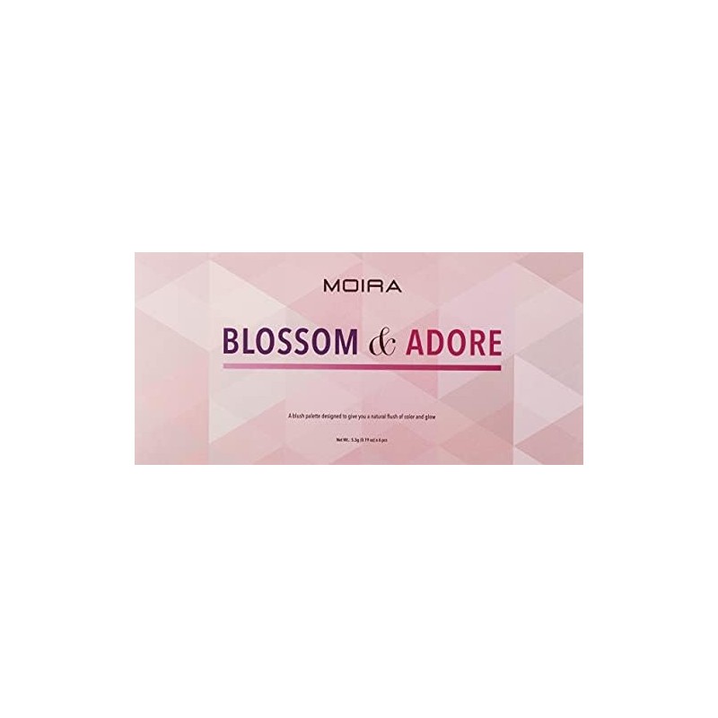 PALETA DE RUBOR BLOSSOM & ADORE MOIRA COMETICS HCP003