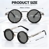 Adjustable Round Polarized Sunglasses for Driving and Outdoor Use –