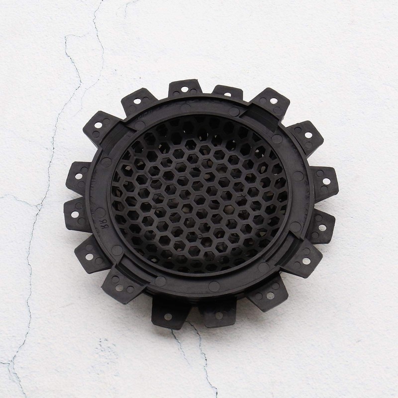 4 x 4" Black Plastic Car Speaker Cover