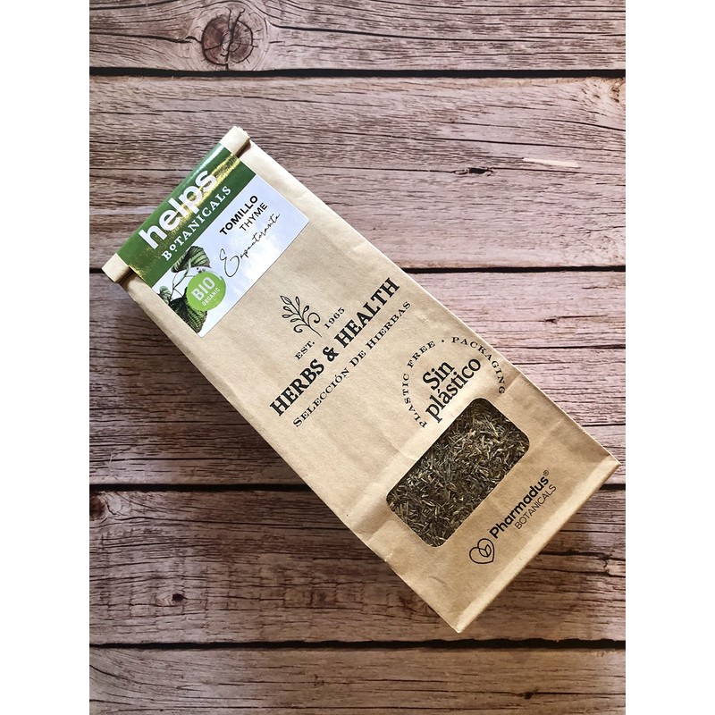 Helps Bulk Thyme Tea . Expectorant Infusion to Breathe Better