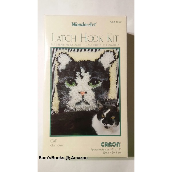 Wonderart Latch-Hook Kit, Chocolate Dog, 12" X 12"