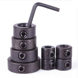 8 pcs/set Drill Stopper Drill Stop Ring 3-16mm Inner Diameter Woodworking Drill Bit Depth Stop Collar Wrench Included