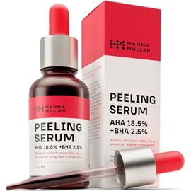 AHA 18,5% + BHA 2,5% suero pelador Hanna Muller