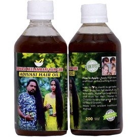 Dalal BETT Adivasi Neelambari Herbal Hair Growth Oil Natural Ayurvedic Herbal Oil Control Hair Fall Anti Dandruff Stress Relief Splits end Thickness Prevent Hair Damage 200 ml