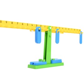 Edx Education Student Math Balance - Includes 20 Weights - Teach Early Math and Number Concepts - Beginner Addition, Subtraction and Equations