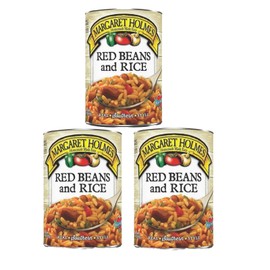 Margaret Holmes Southern Style Red Bean & Rice, 15 Oz Cans (Pack Of 3)