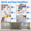 15 PCS 4" x 12" Peel and Stick Aluminum Metal