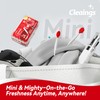 cleaings 使い捨て歯ブラシ ミニ 5-in-1 アップグレード 16本 水不要 歯磨き粉付き 携帯歯ブラシ 超やわらか毛