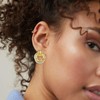 Gold Hoops Earrings for Women Girls, Chunky Hoop Earrings Triple