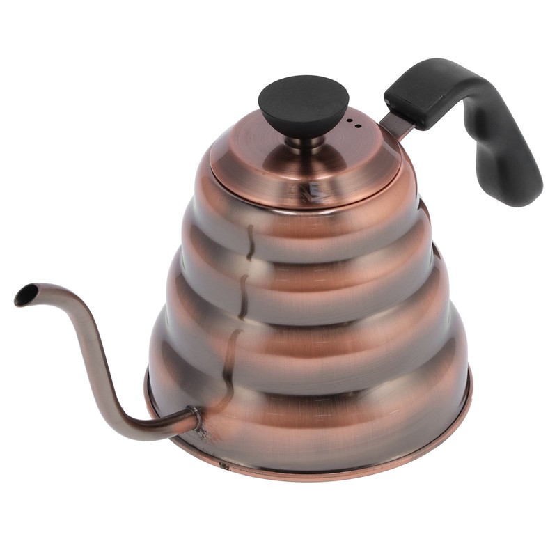 Coffee Pot 304 Stainless Steel Seamless Welding Technology Antirust Gooseneck