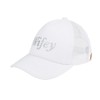 C.C Wifey Rhinestone Trucker Cap (White)