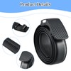 Amexo Men's Automatic Leather Belt without Holes Adjustable Work Belt
