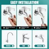 Hshenjhu Tap Attachment, 720° Swivel Tap Extension, Flexible Tap Attachment