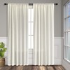 Natural Linen Curtains 54 Inch Length for Master Bedroom 2