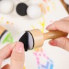 CENZICOM 21 Packs Mini Round Ink Blending Tool with Foams