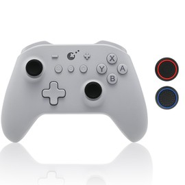 GuliKit KK3 Wireless Controller für Switch/Switch OLED/Steam Deck/Android/iOS, TMR-Joysticks und Analoge Hall-Effekt-Trigger, 23 Spielstunden, 6-Achsen-Gyroskop
